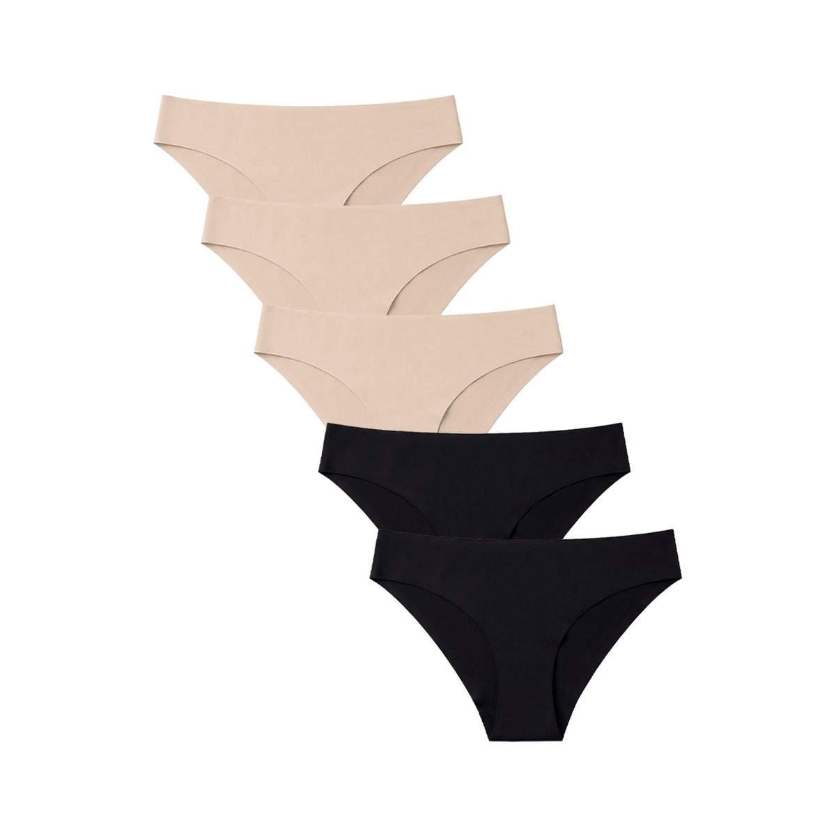 Bikini microfibra BODYcontrol pack 5, multicolor 1, nude y negro, foto del paquete, vista 8