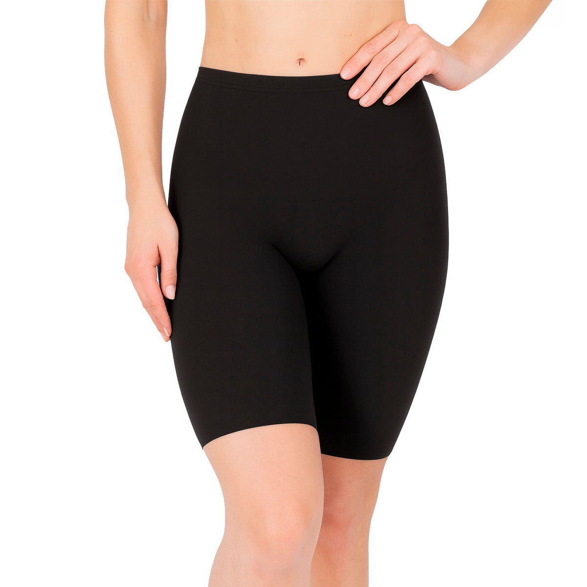 Biker moldeador de microfibra, negro