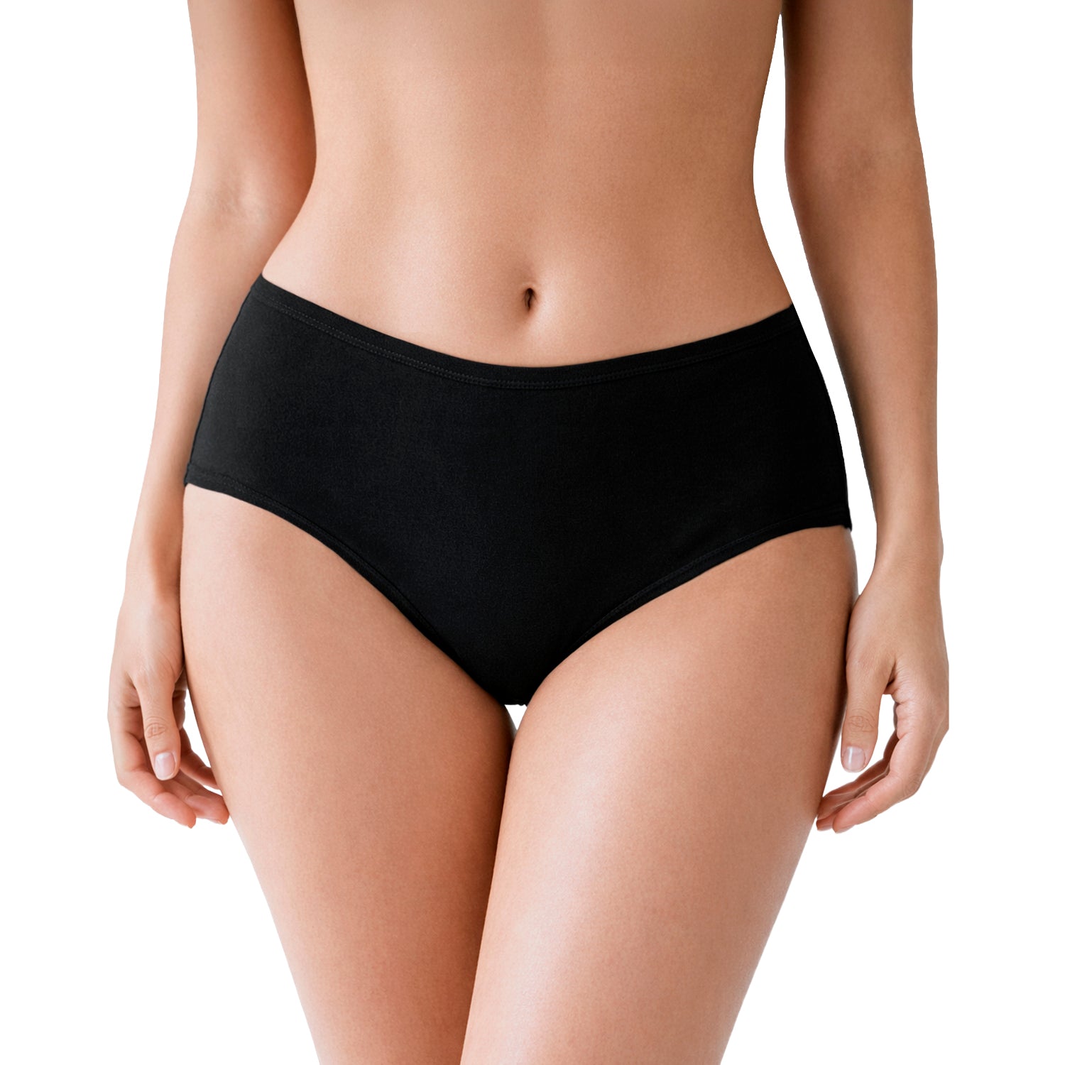 Set Hipster Mujer BODYcontrol Algodón 2912 - Multicolor Negro Avellana Rosa