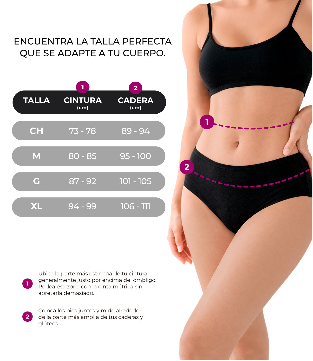 Tabla de tallas