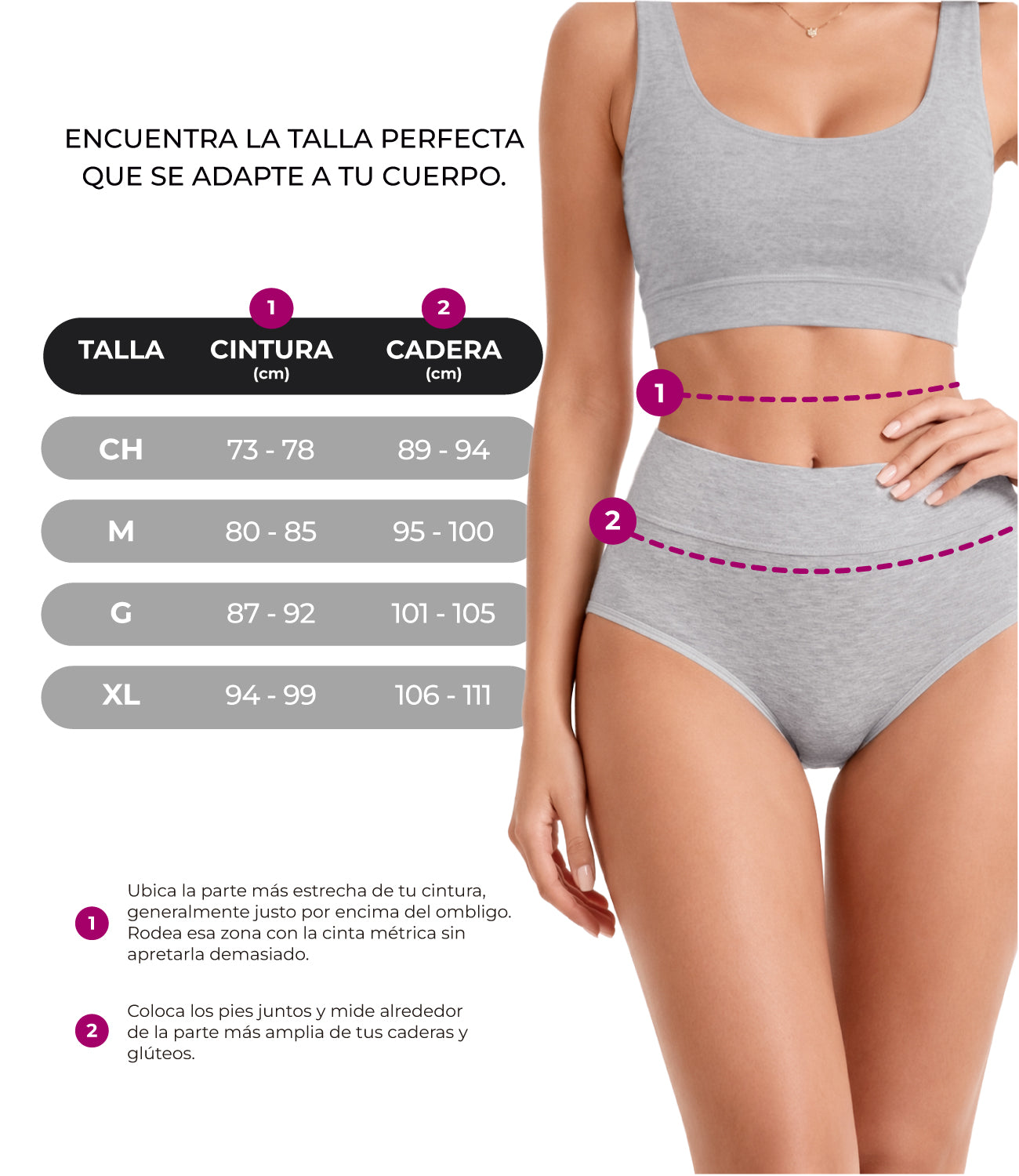 Tabla de tallas