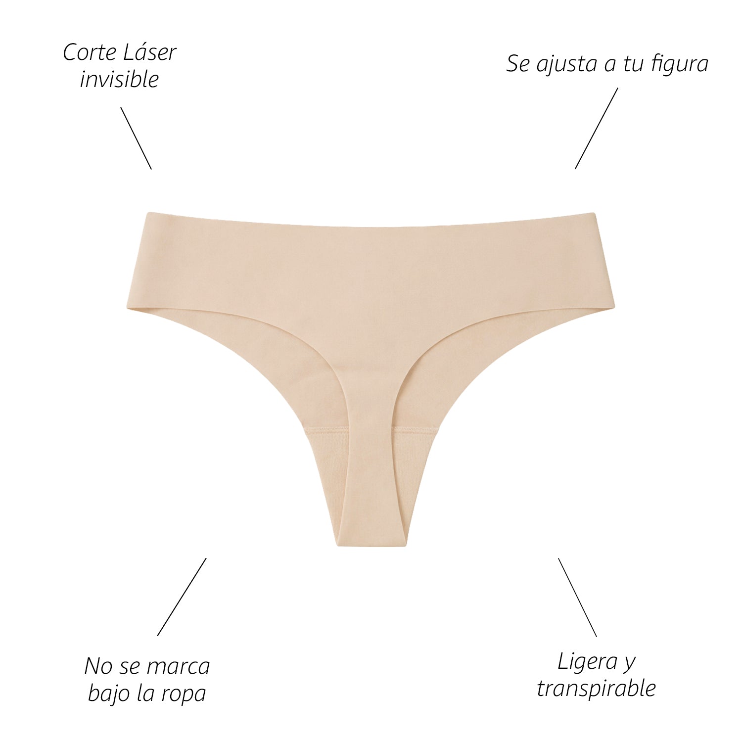 Tanga microfibra BODYcontrol pack 5, multicolor 1, vista 7