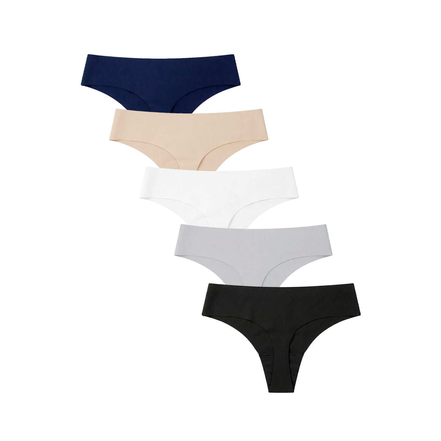Tanga microfibra BODYcontrol pack 5, multicolor 2, vista 8
