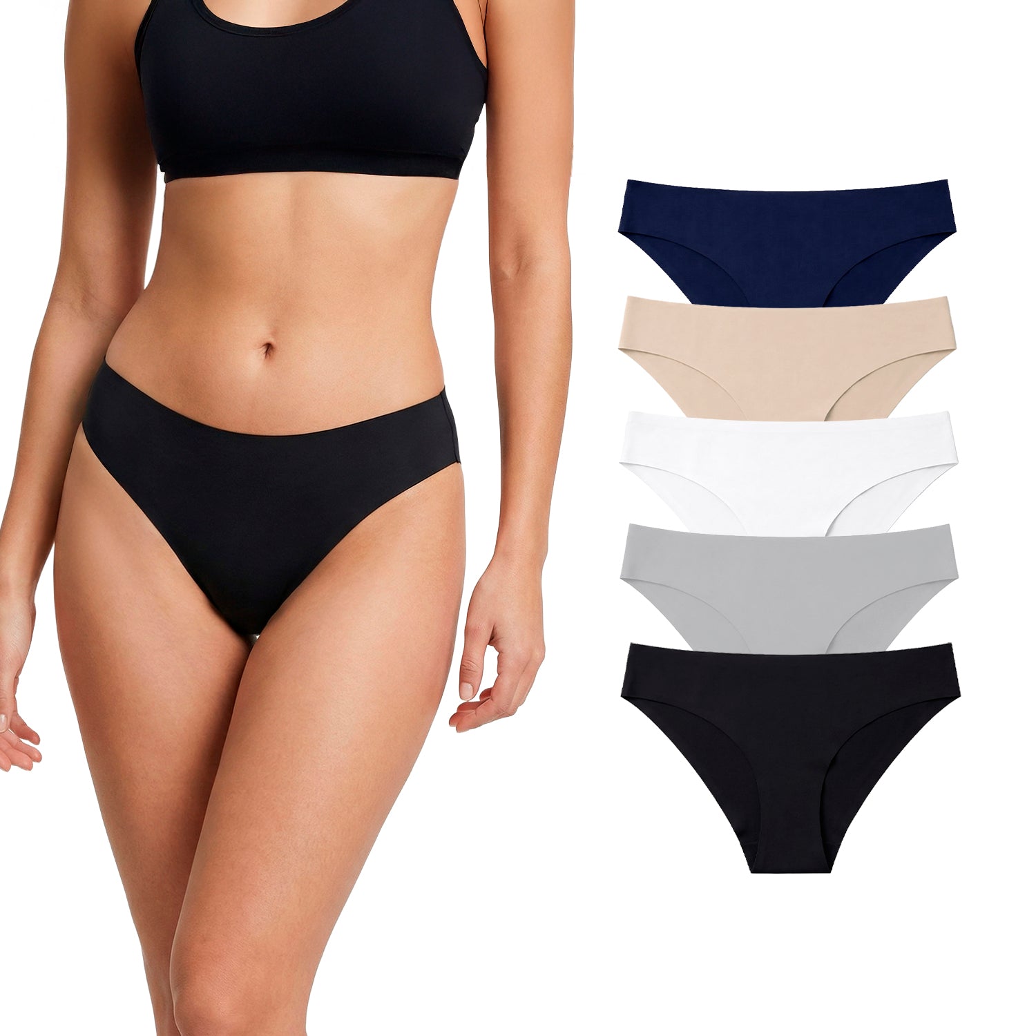 Bikini microfibra BODYcontrol pack 5, multicolor 2