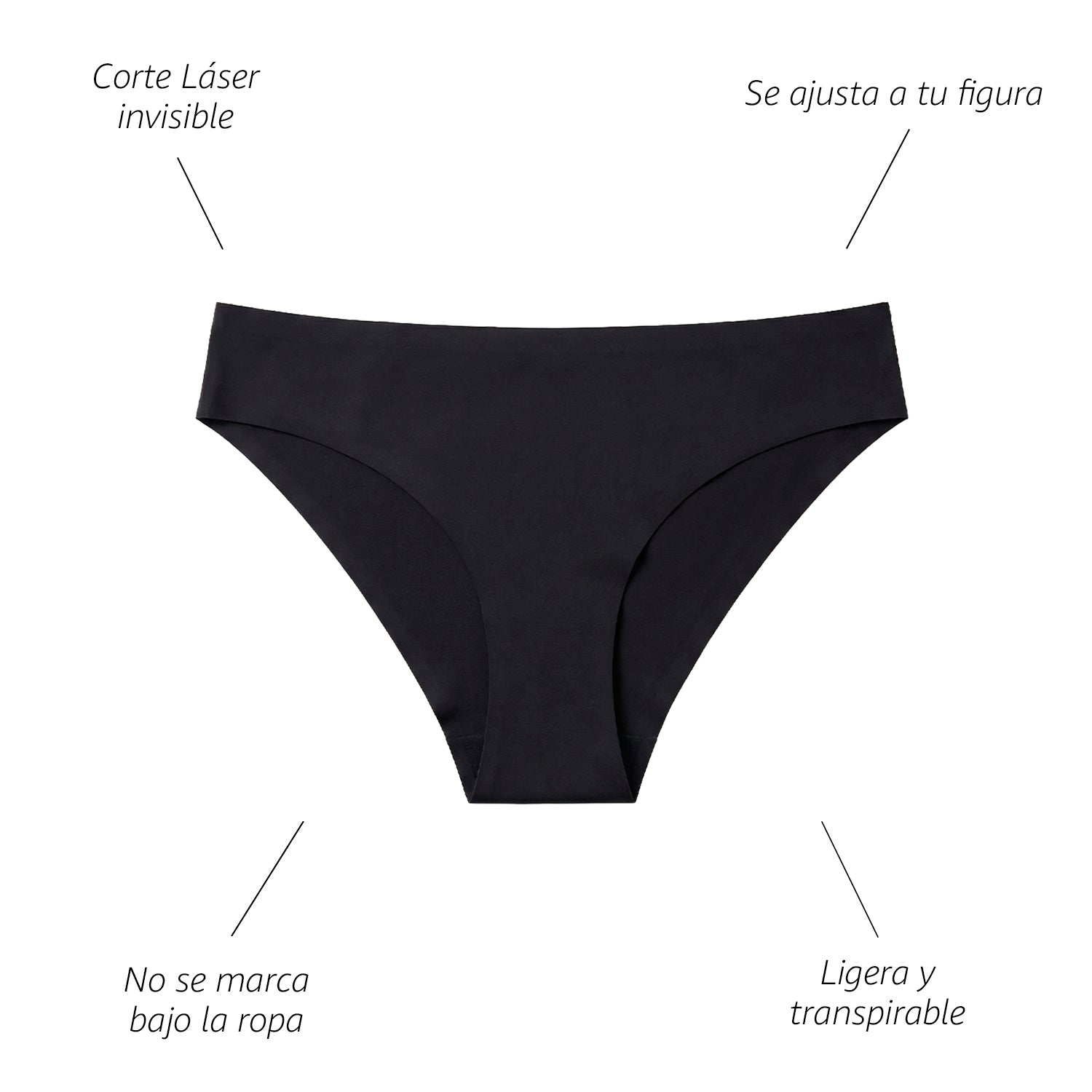 Bikini microfibra BODYcontrol pack 5, multicolor 2, vista 7
