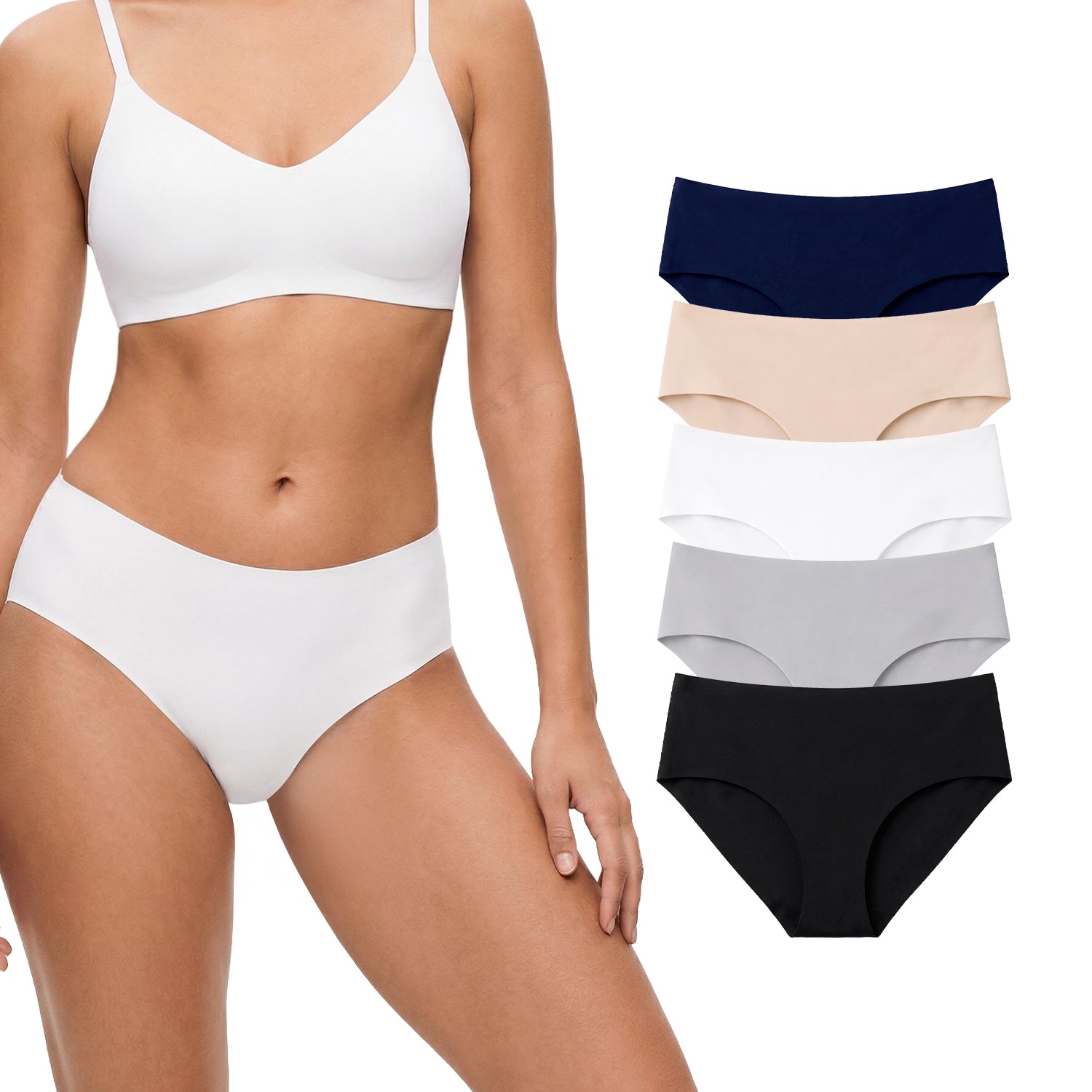 Panty microfibra BODYcontrol pack 5, multicolor 2