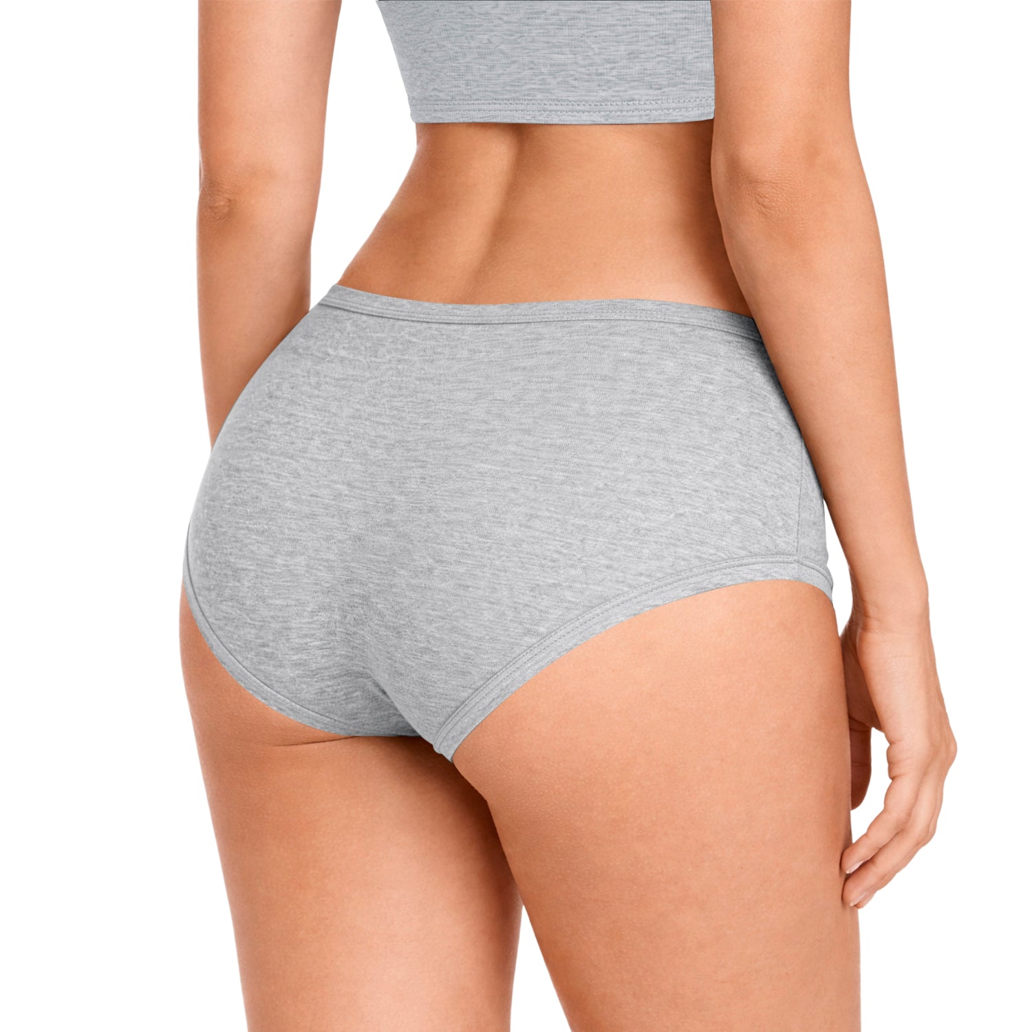 Set Panties 2985 - Gris Negro Nude pack 6