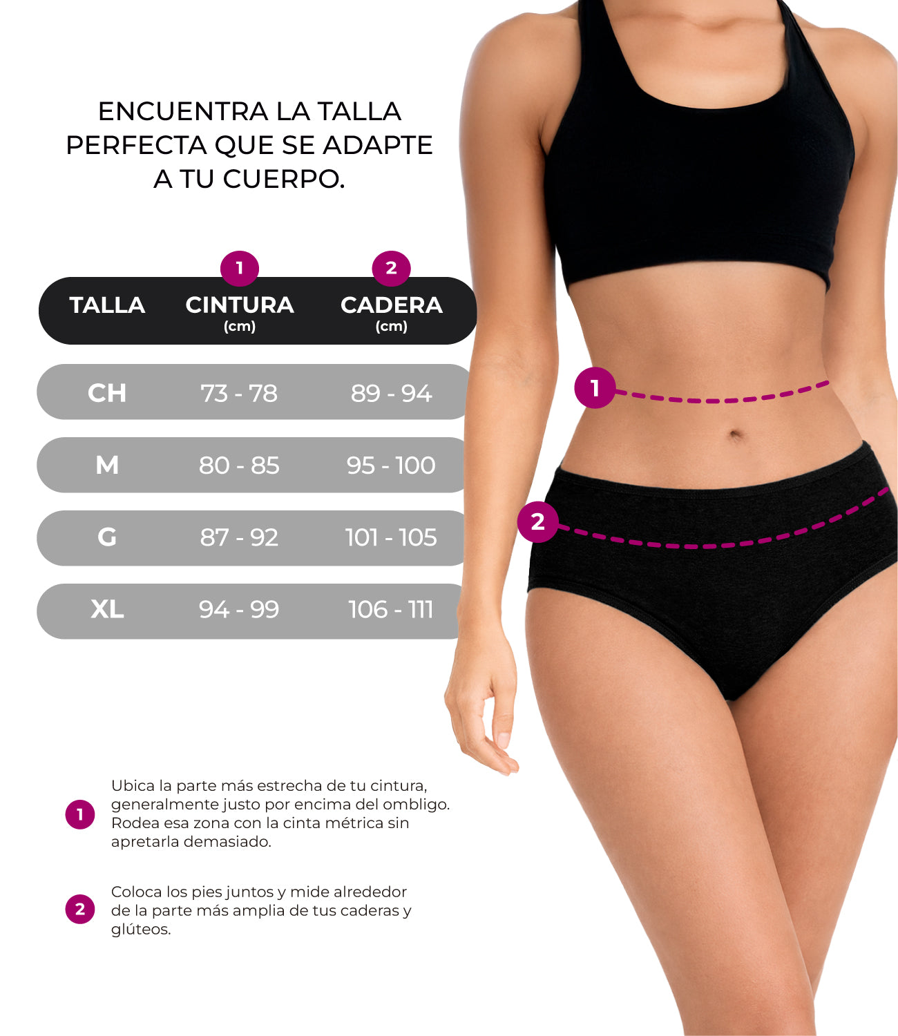 Tabla de tallas