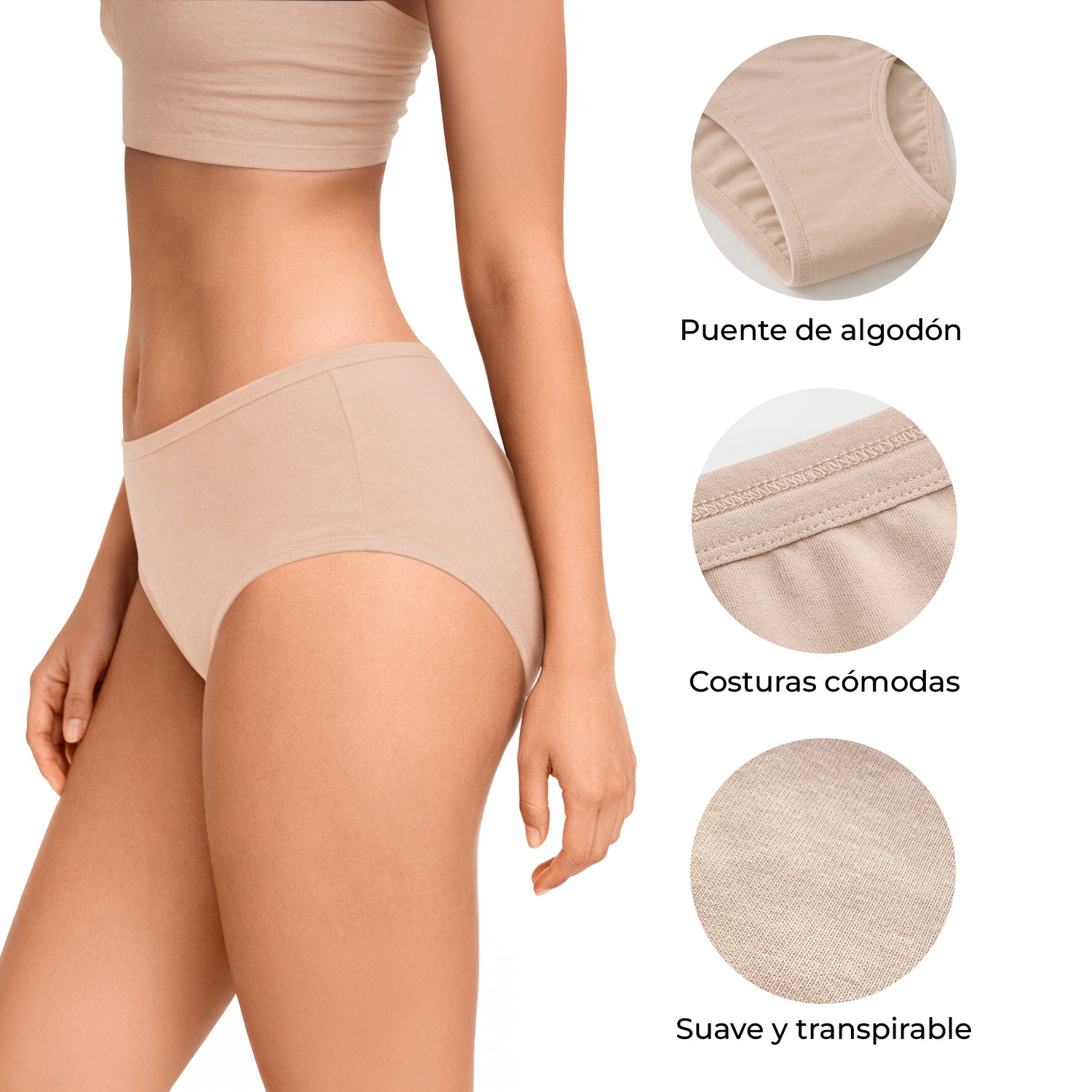 Set Panties 2985 - Marino Azul Nude pack 6