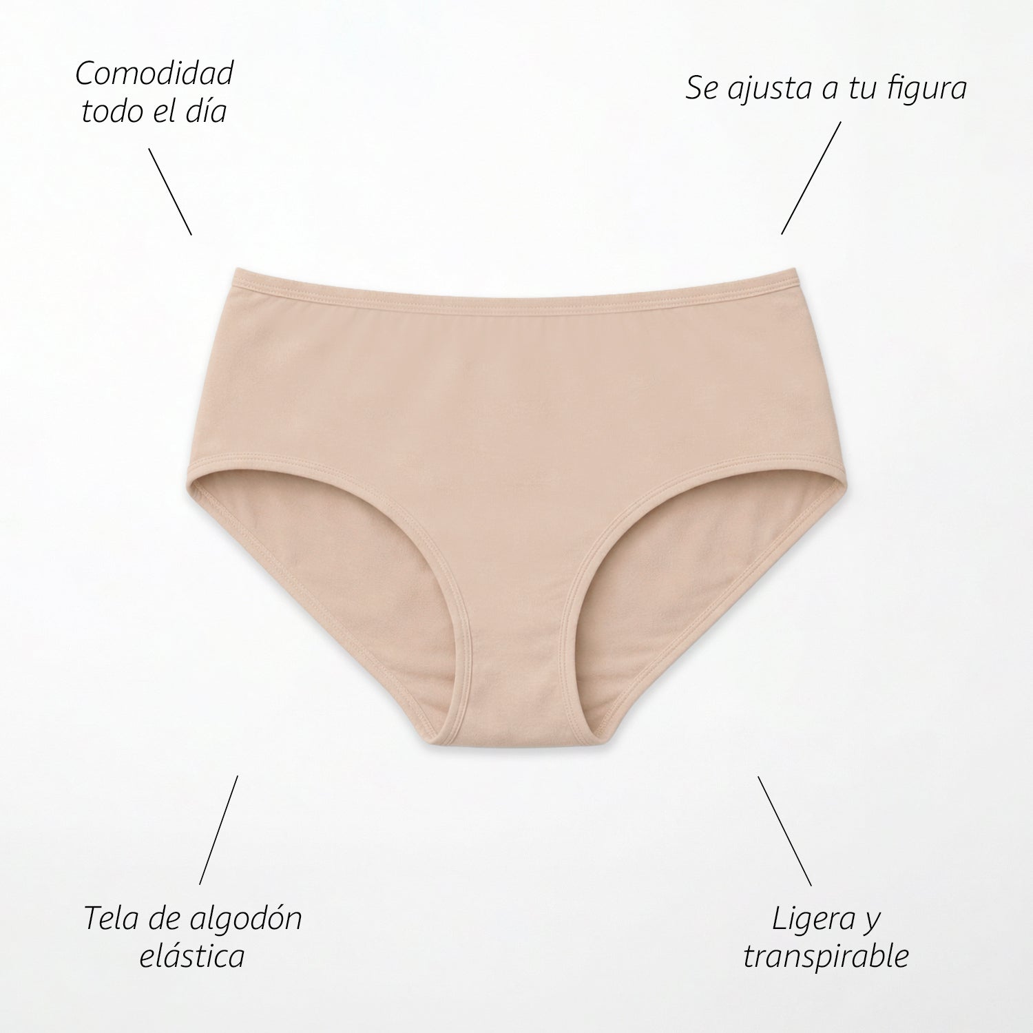 Set Panties 2985 - Marino Azul Nude pack 6
