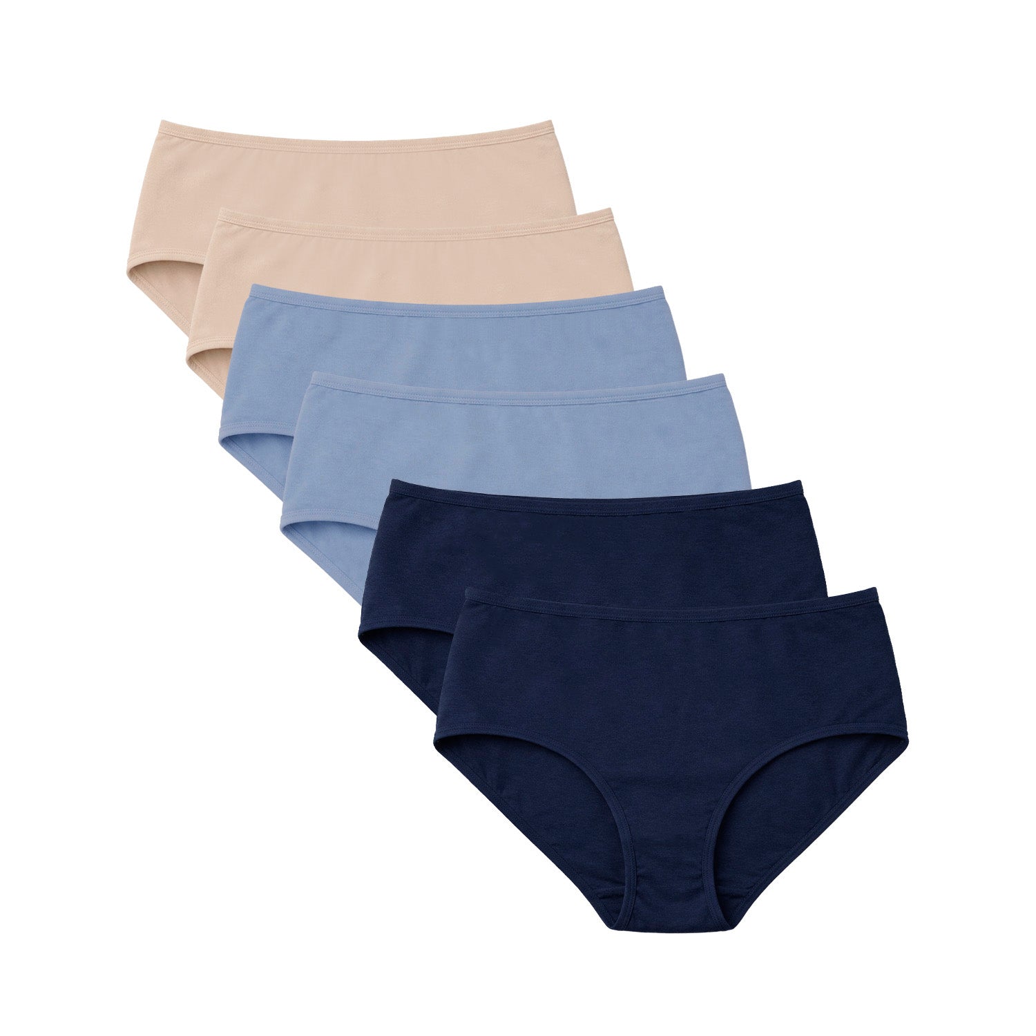 Set Panties 2985 - Marino Azul Nude pack 6