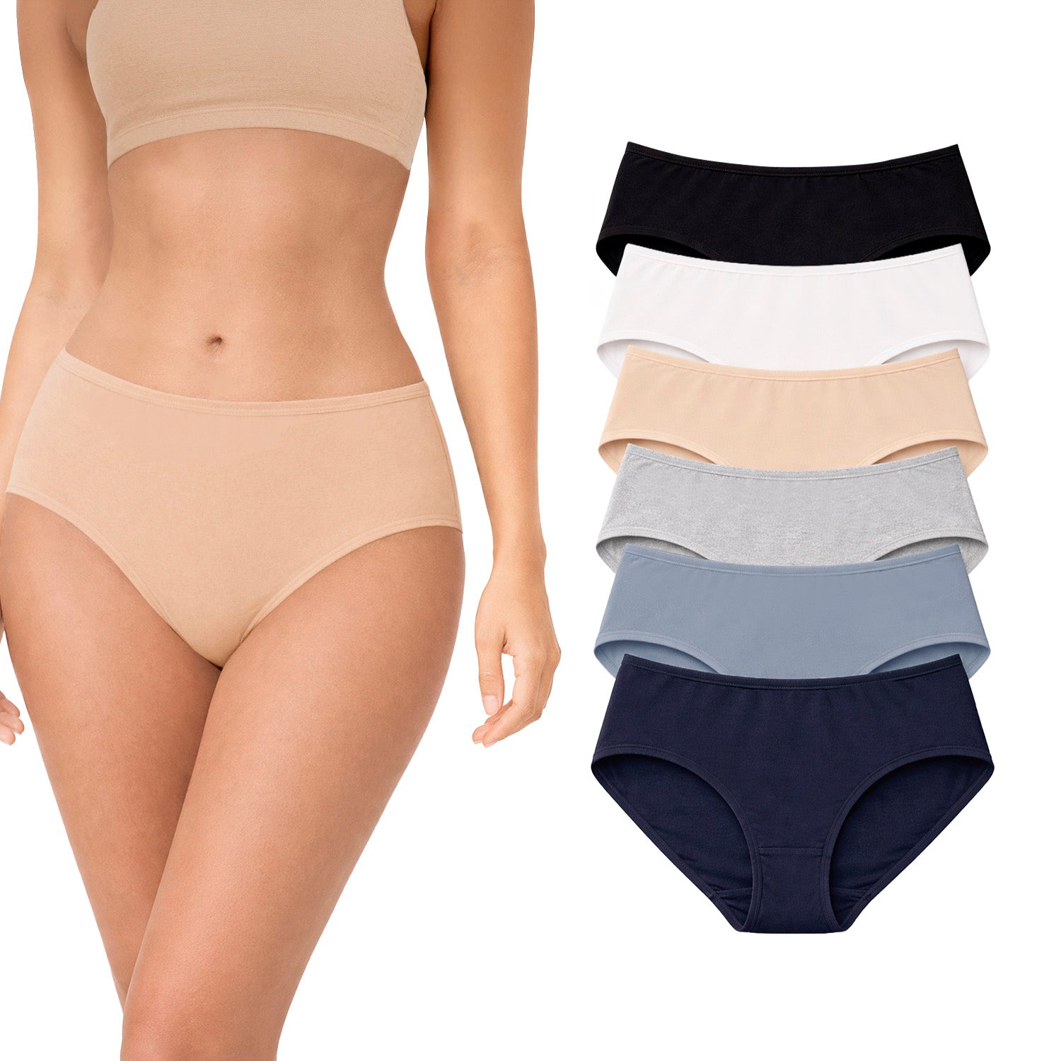Set Panties 2985 - Multicolor 6 colores