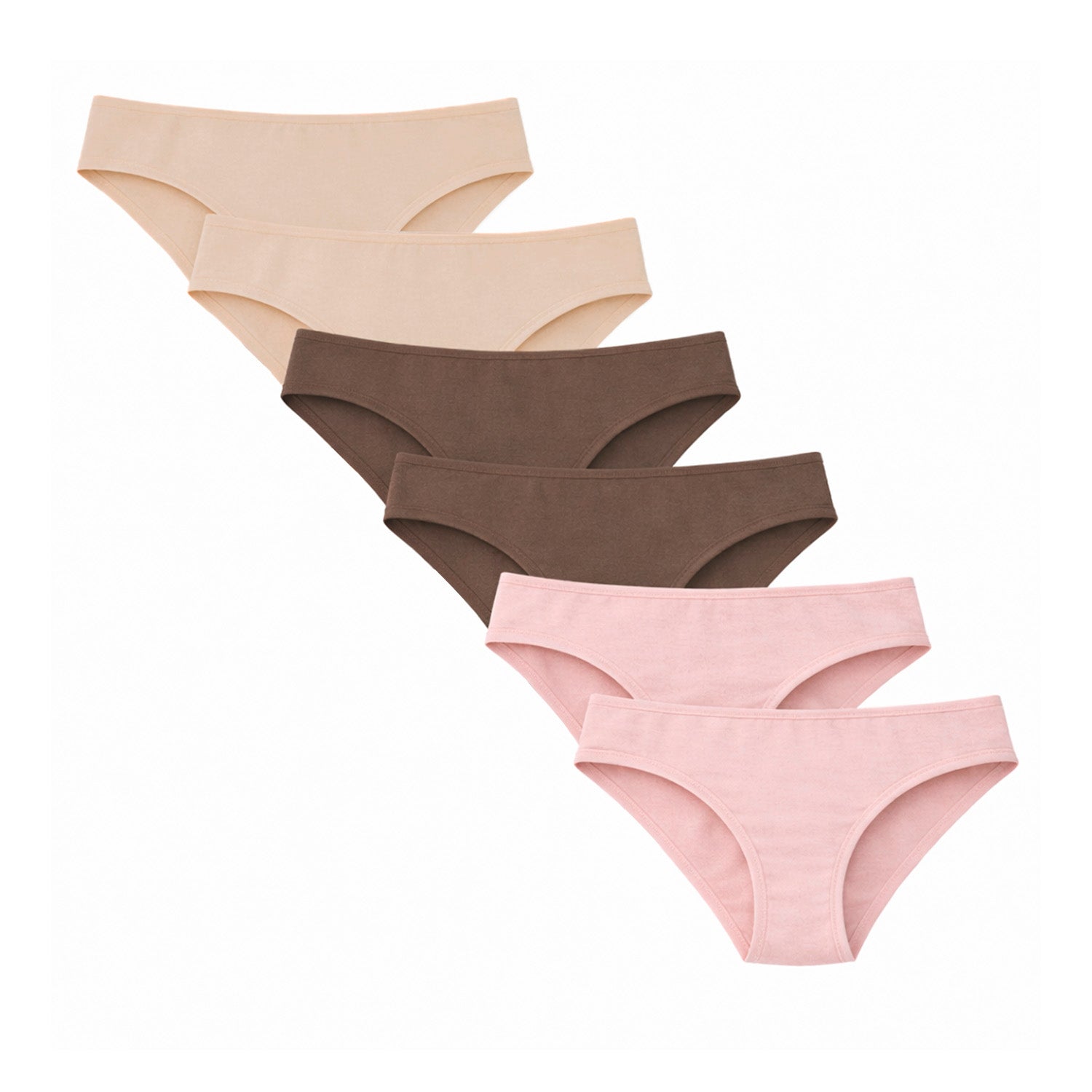 Bikini algodón mujer BODYcontrol pack 6, multicolor 3, vista 9