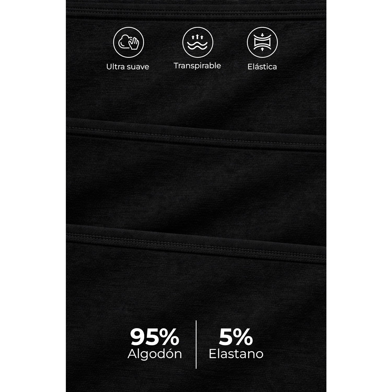 Bikini algodón mujer BODYcontrol pack 6, multicolor 4, vista 7