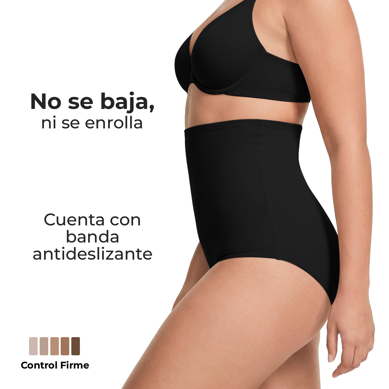 Faja postparto y post cesárea 9months pack 2, negro, vista 3