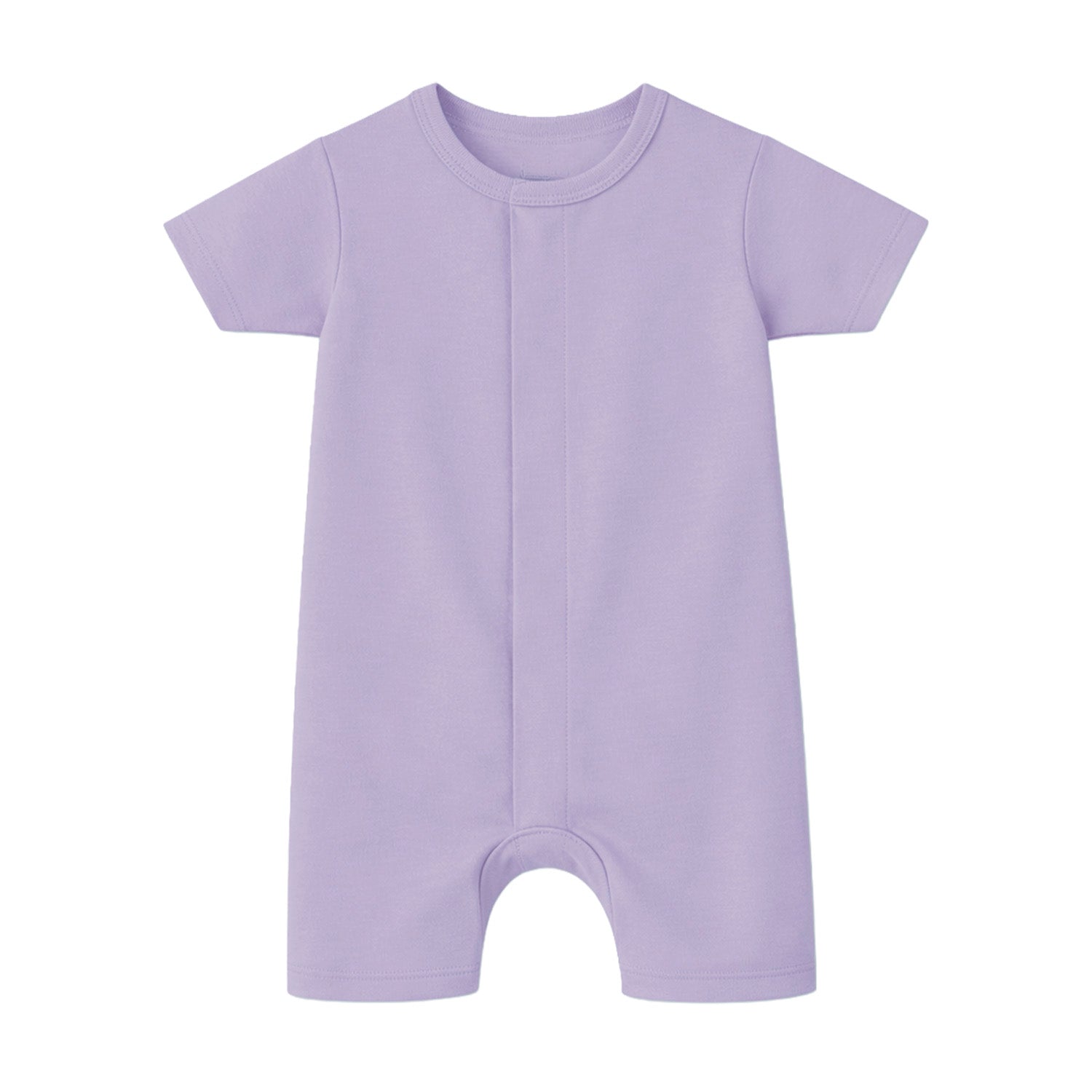 Pañalero de bebé manga corta con cierre magnético, color orchid petal