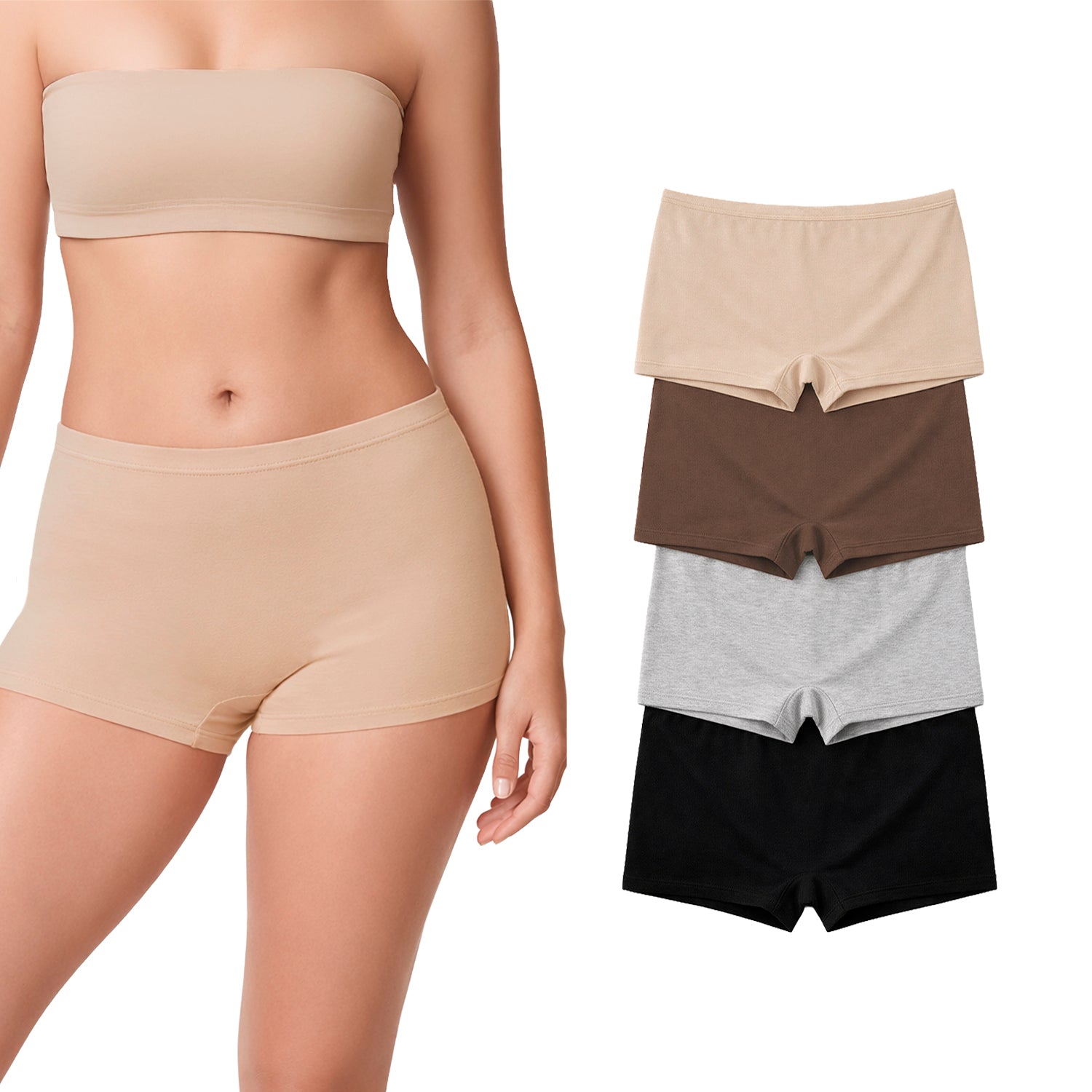 Set Boxer Mujer BODYcontrol Algodón 2911, vista 9