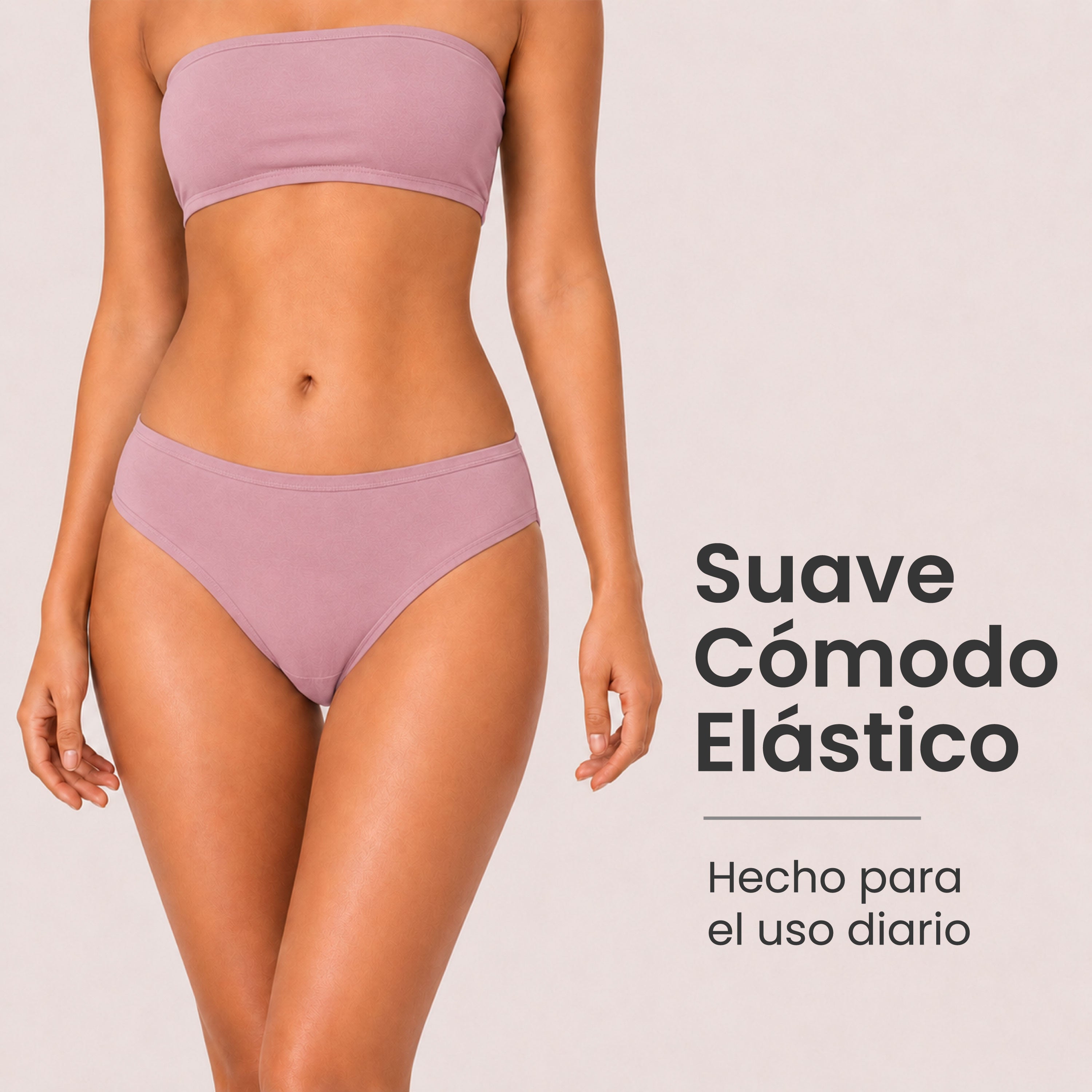 Bikinis mujer BODYcontrol algodón pack 7, multicolor, vista 2