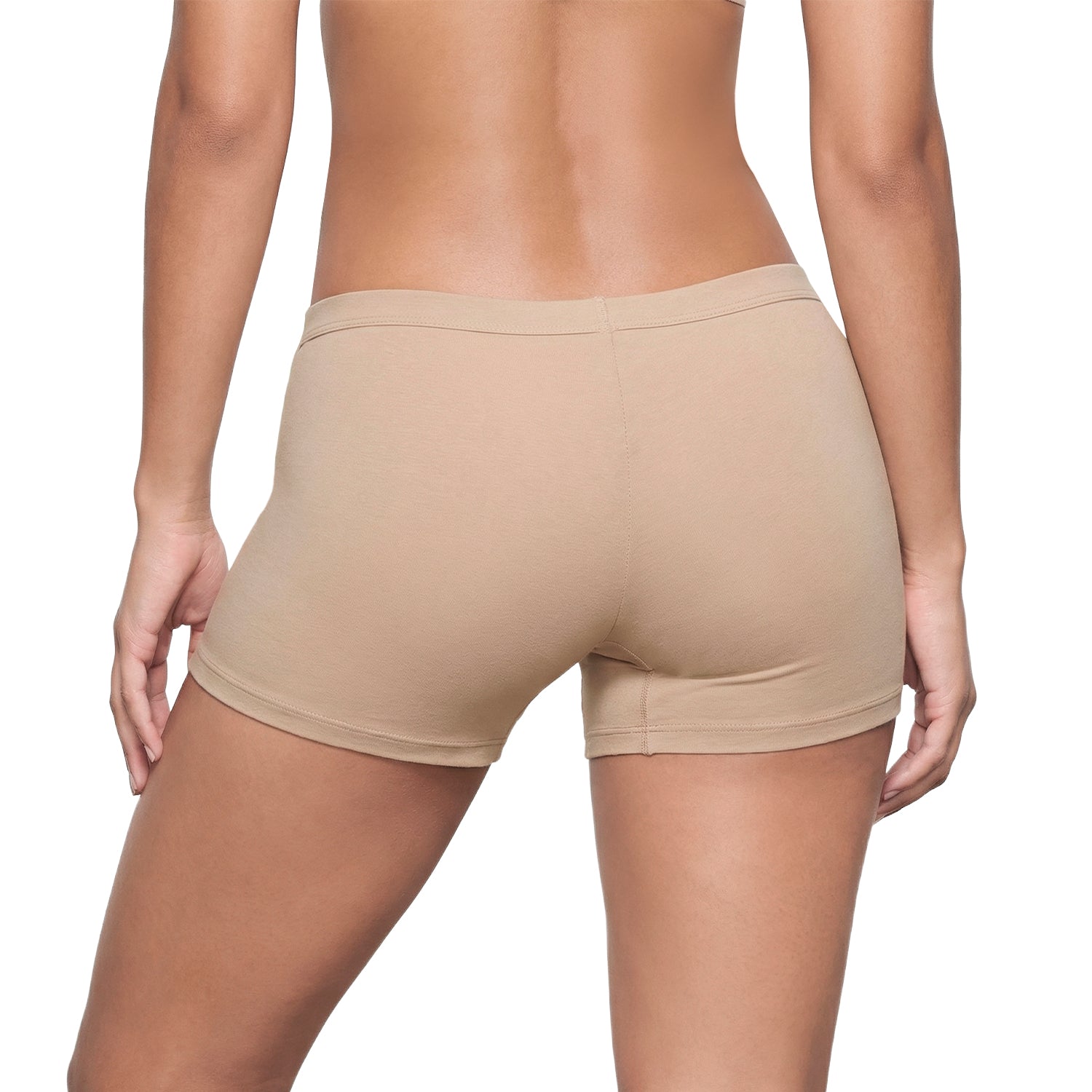 Boxers mujer BODYcontrol algodón pack 4, nude gris avellana negro, vista 4