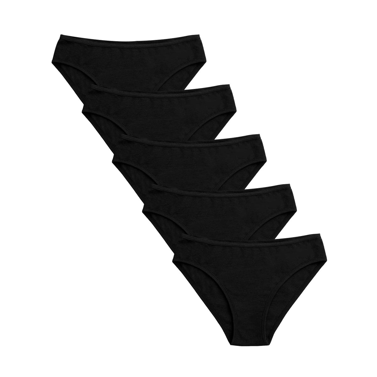 Bikini de algodón paquete de 5, foto del paquete