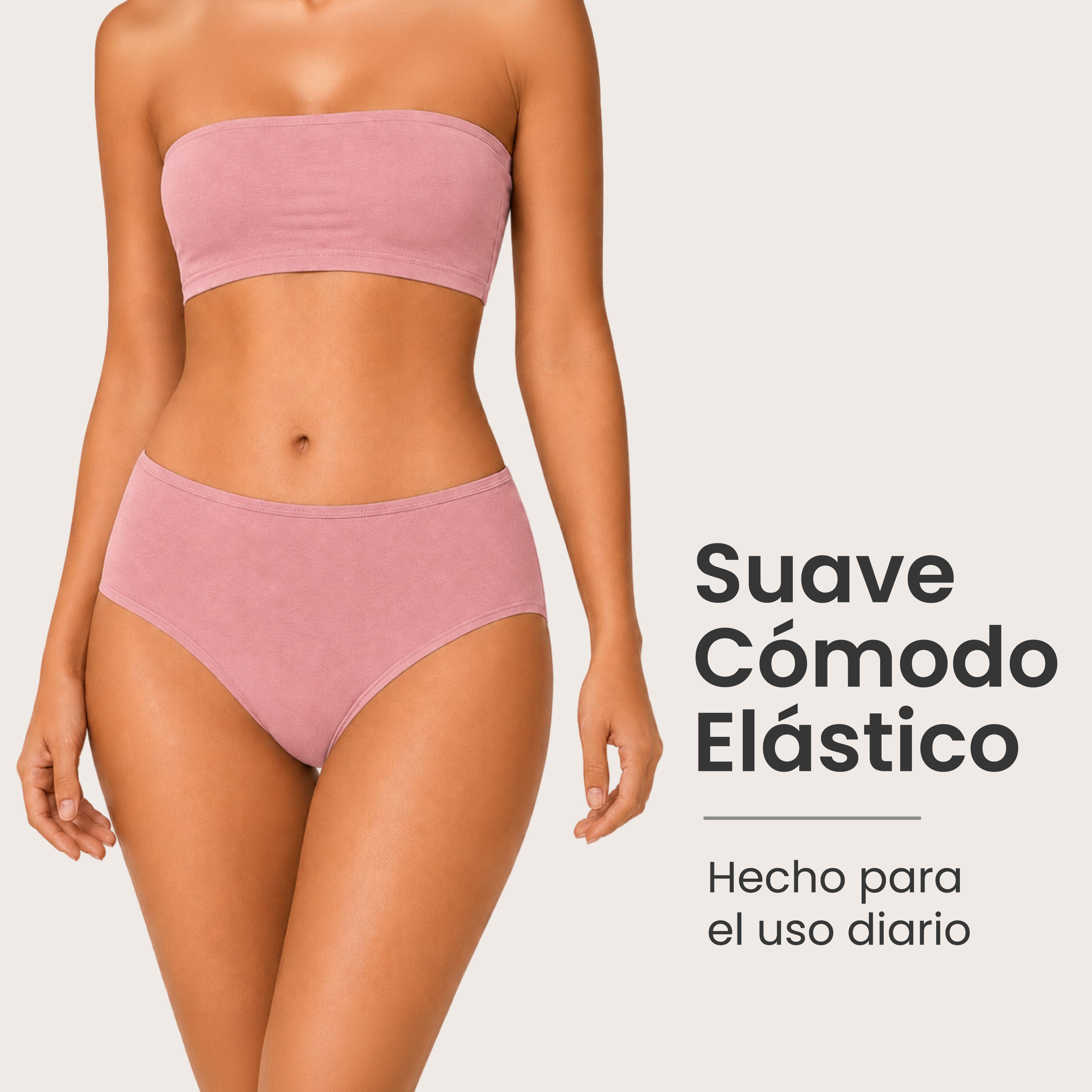 Panties mujer BODYcontrol algodón pack 7, multicolor, vista 2